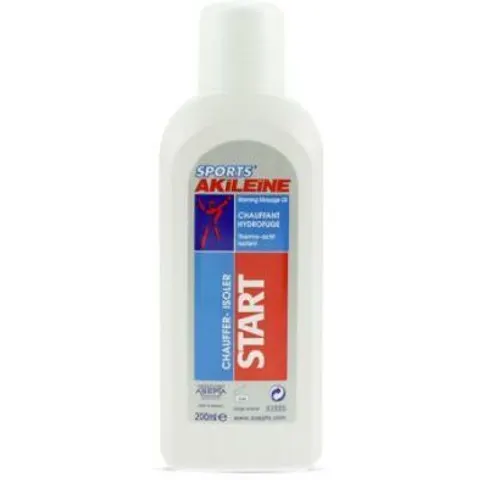 Akileine start aceite efecto calor hidrofugo 200ml. – imagen 3