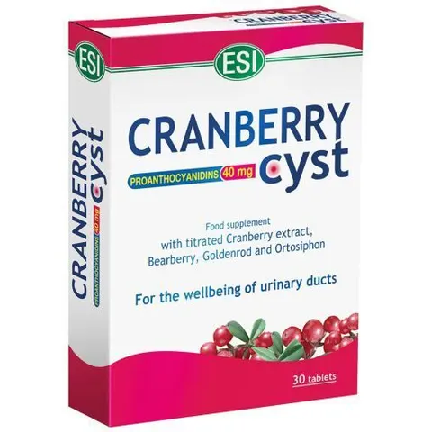 ESI Cranberry Cyst 30 tabletas – imagen 4