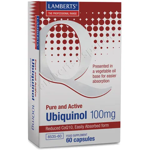 Lamberts Ubiquinol 100mg 60caps – imagen 4