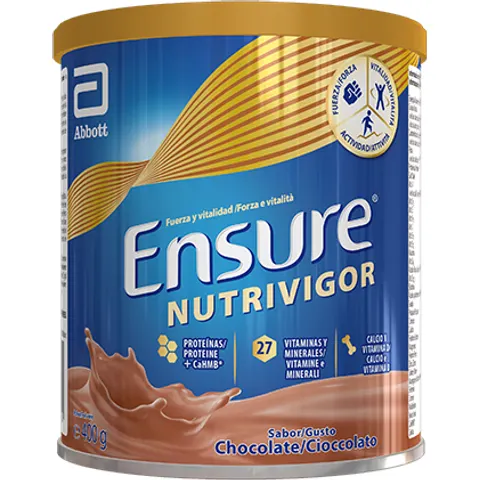 Ensure Nutrivigor 400 gr Chocolate – imagen 2