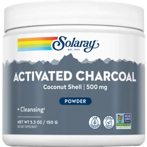 Solaray Carbón Activado de Coco 75 gr 75 gr – imagen 3