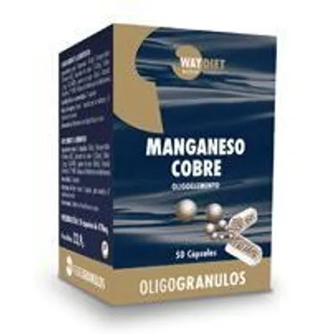 Waydiet Manganeso + Cobre Oligogranulos – imagen 3
