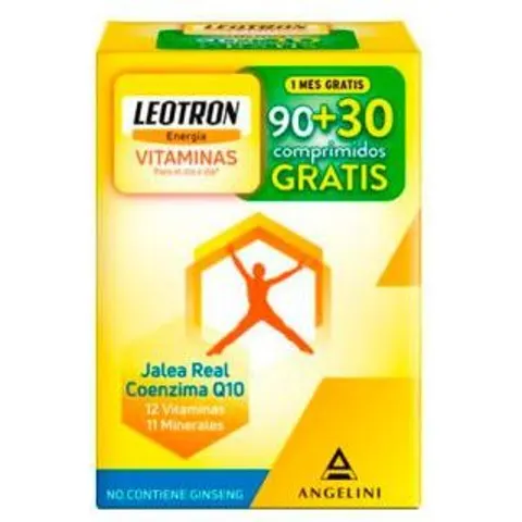 Leotron Vitaminas 90 Comprimidos + 30 Gratis – imagen 4