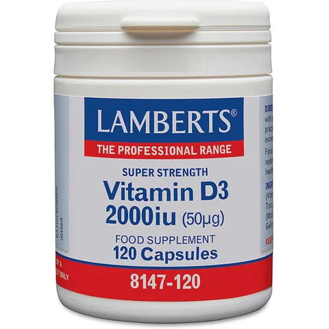 Lamberts Vit D3 2.000 Ui 120 caps – imagen 5