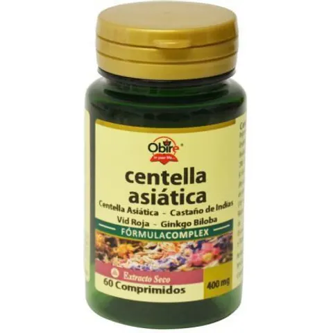 Obire Centella Asiática Complex 400 mg 60 Comprimidos – imagen 4