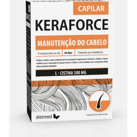 Dietmed Keraforce Capilar 30 Comprimidos – imagen 4
