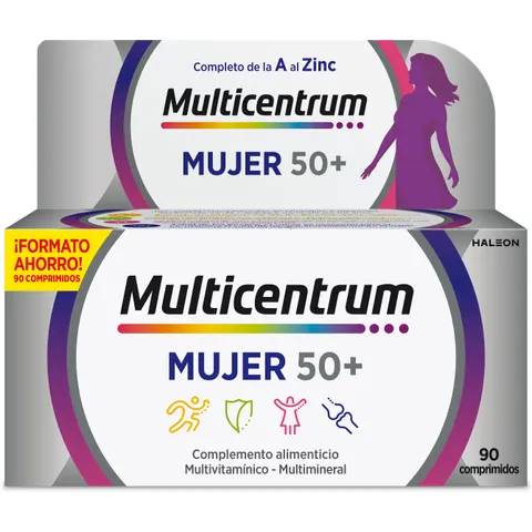 Multicentrum Mujer 50+ Vitaminas 90 comprimidos – imagen 4