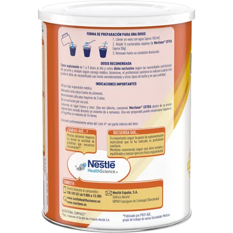 Meritene Extra bote #vainilla – imagen 4