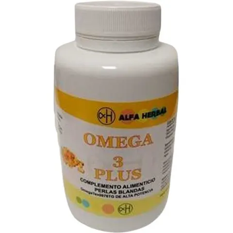 Alfa herbal omega 3 plus 120cap. – imagen 2