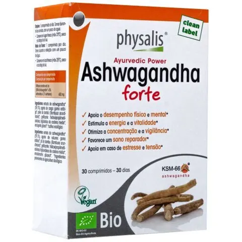 PHYSALIS Ashwagandha Forte Bio 30comp – imagen 4
