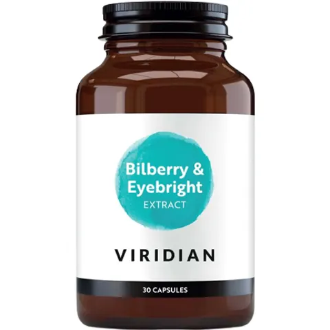 VIRIDIAN Arándano Eufrasia 30 caps – imagen 5