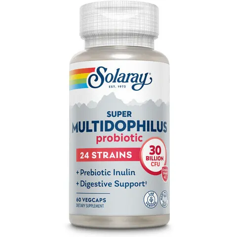 Solaray Super Multidophilus Probiótico 60 Vegcaps – imagen 4