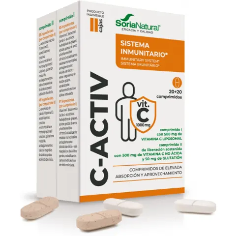 Soria Natural C-Activ 40 Comprimidos – imagen 4