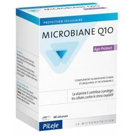 Pileje Microbiane Q10 Age Protect 30 Cápsulas – imagen 3