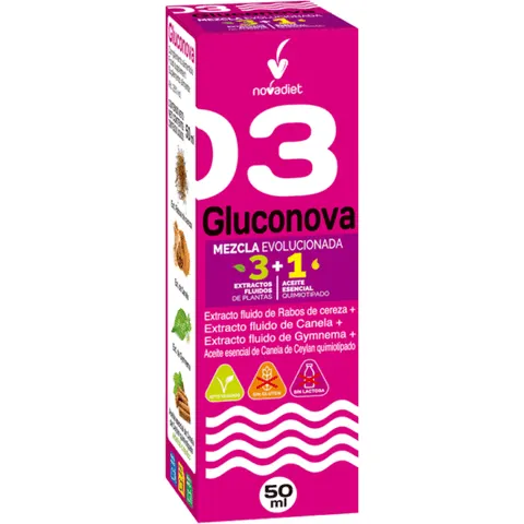 Novadiet Gluconova Gotas 50 ml – imagen 3