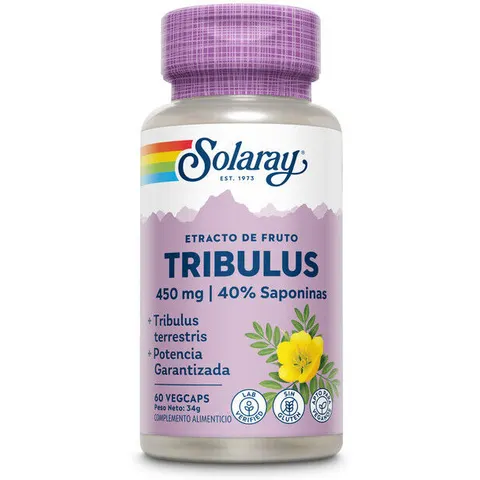 Solaray Tribulus 60 Cápsulas – imagen 2