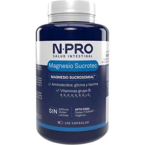 Npro magnesio sucrotec 120cap. – imagen 4