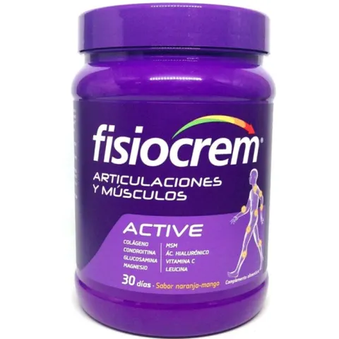 Fisiocrem Active Colágeno Naranja-Mango 480g – imagen 3
