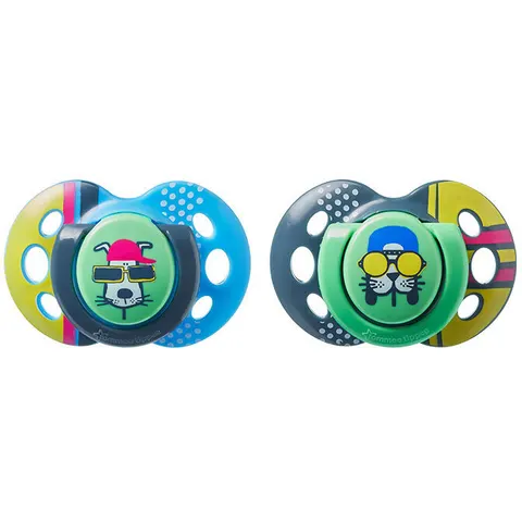 Tommee Tippee Set 2 Chupetes Fun 18-36 m – imagen 2