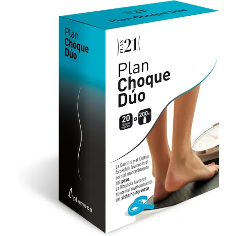 PLAMECA Plan Choque Dúo 200ml + 20 cápsulas – imagen 3