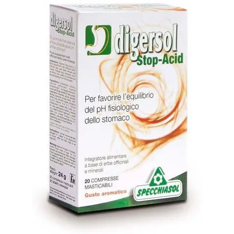 Specchiasol Digersol Stop-Acid 20 comp – imagen 3