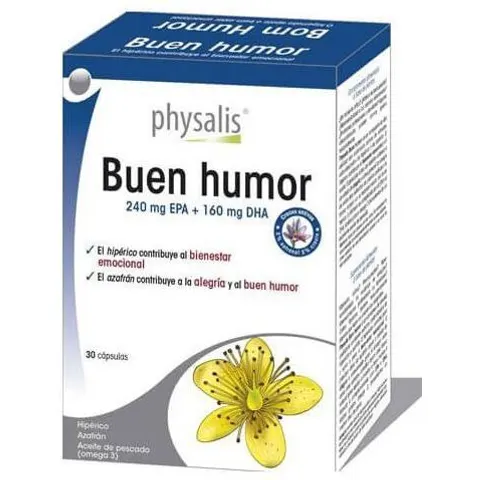 PHYSALIS Buen Humor 30 caps – imagen 2