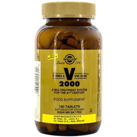 Solgar Vm-2000 180 Comprimidos – imagen 2