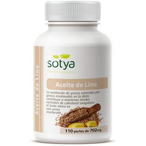 Sotya Aceite de Lino 710mg 110 cápsulas – imagen 3