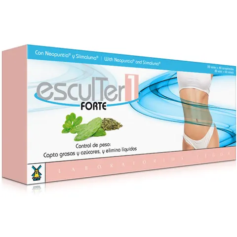 Tegor esculter 1 forte 40comp + 20 viales – imagen 4