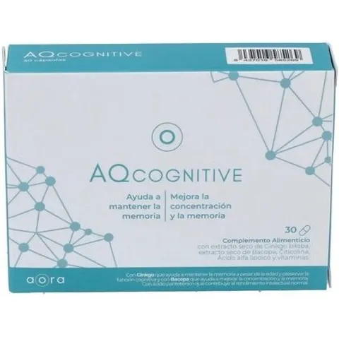 AORA Aqcognitive 30 caps – imagen 4