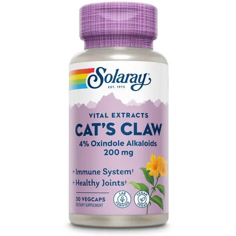 Solaray Uña De Gato 30 Cápsulas – imagen 4