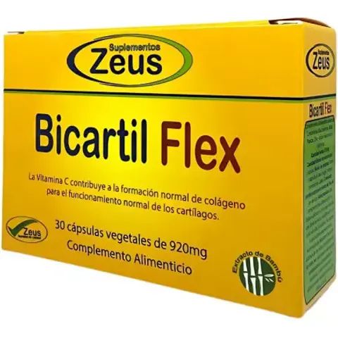 Suplementos Zeus Bicartil Flex 30 caps – imagen 3
