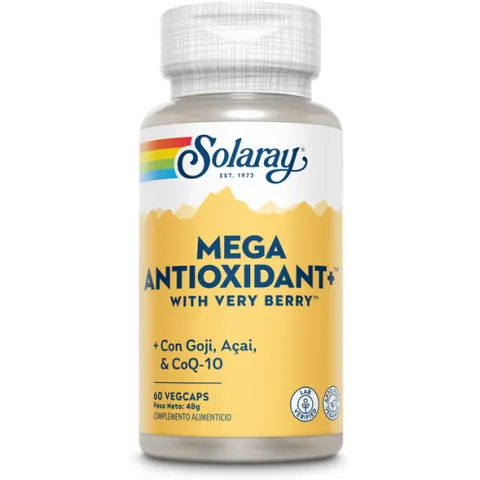 Solaray Antiox Mega Multi 60 Cápsulas Vegetales – imagen 2