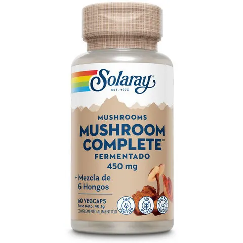 Solaray mushroom complete 60cap. – imagen 3