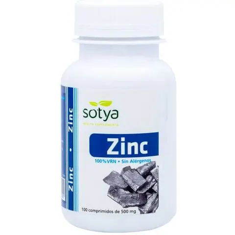 Sotya Zinc 100 comprimidos – imagen 3