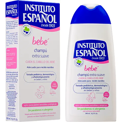 Instituto Español Champú Extra Suave Bebé 300ml – imagen 3