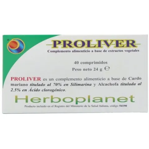 Herboplanet Proliver 40 comp – imagen 3