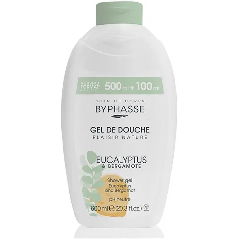 Byphasse Eucalyptus & Bergamote gel de ducha 600 ml – imagen 3