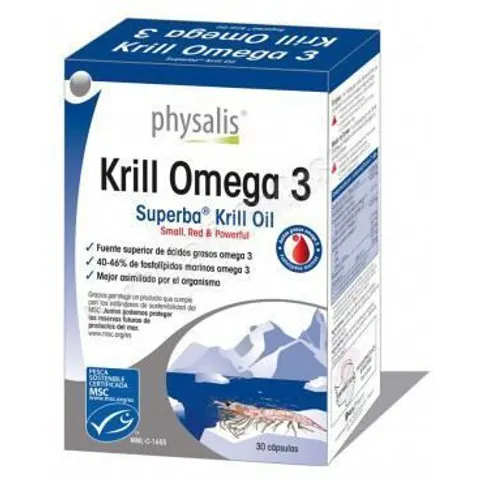 Physalis Krill Omega 3 30 Cápsulas – imagen 4