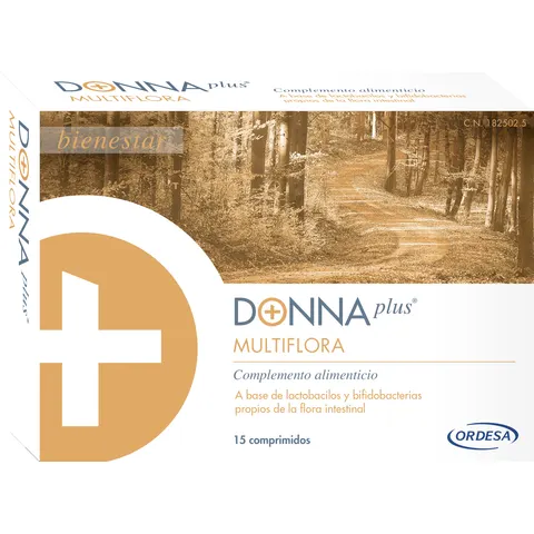 DonnaPlus Multiflora 15 comprimidos – imagen 4