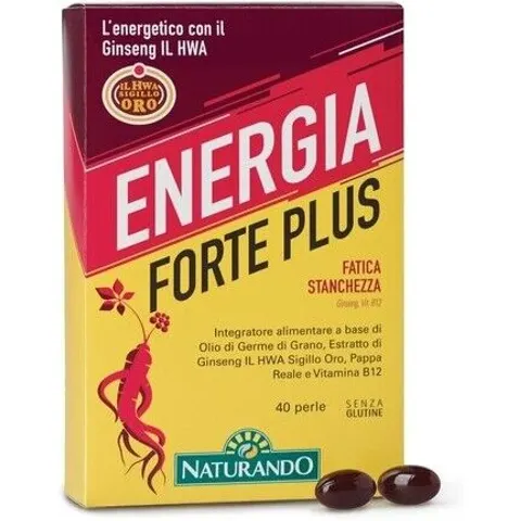 Naturando energia forte plus 40perlas – imagen 3