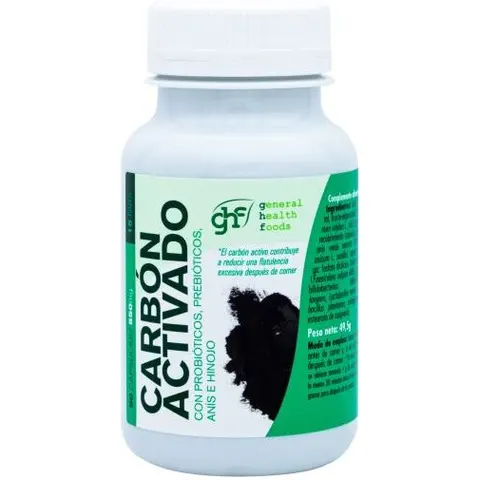 GHF Carbon Vegetal 90 Caps – imagen 4