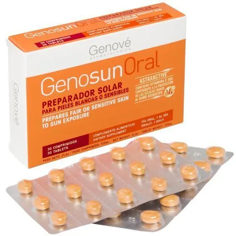 Genosun Oral 30 comprimidos – imagen 4