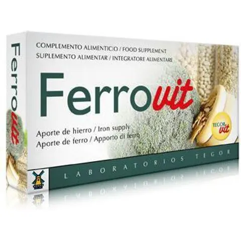 Laboratorios Tegor Ferrovit vitablets 30 comprimidos – imagen 4