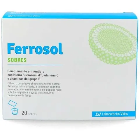 Ferrosol Sobres 20 Sobres – imagen 4