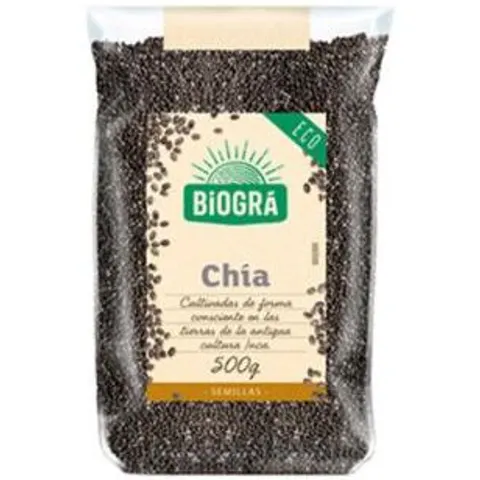 Biogra Semillas de Chía 500 gr – imagen 2