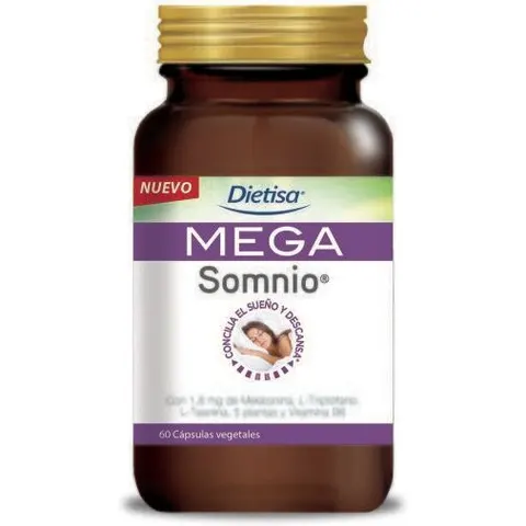 Dietisa Mega Somnio 60 Cápsulas – imagen 5