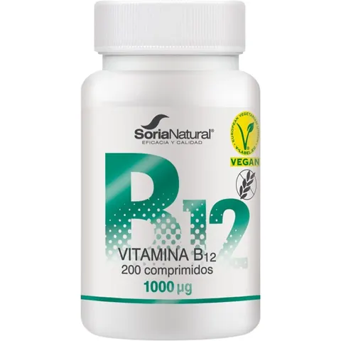 Soria Natural Vitamina B12 200 Comprimidos – imagen 4