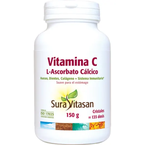 Sura vitasan vitamina c l-ascorbato 150 gr – imagen 3