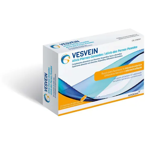 Vesvein Piernas Cansadas 30 Comprimidos – imagen 3